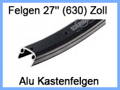 27'' (630) Alu Kastenfelge