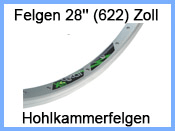 28'' (622) Hohlkammerfelgen