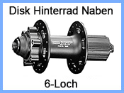 Disk HR-Naben 6-Loch