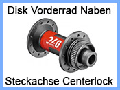 Disk VR Naben Steckachse Centerl