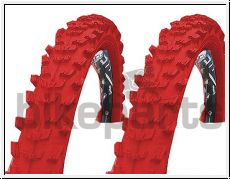 Kenda 2-er Set K-829 MTB Drahtreifen Rot 26x1.95 50-559