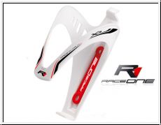 RaceOne Flaschenhalter X-3 Race aus hochfestem Techno-Polymer weiss