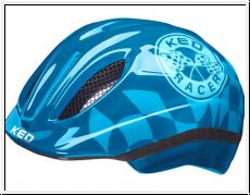 KED Kinder Fahrradhelm Meggy Racer blau Gr. XS 44-49 cm