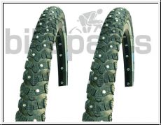 Schwalbe 2er Set WINTER HS 396 Drahtrei. 28x1.60 42-622 Schwz. Reflex 120 Spikes