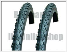 2 er Set Schwalbe Land Cruiser Black HS 450 700x40C (42-622) schwarz