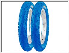 Kenda 2er Set 12 K-935 Drahtreifen 12 1/2 x 2 1/4  62-203 blau