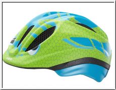 KED Kinder Fahrradhelm Meggy Modell 2017 Dino Lightblue Green Gr. S 46-51 cm