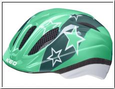 KED Kinder Fahrradhelm Meggy II Green Stars 21 Gr. XS 44-49 cm