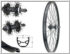 Brwinkels 26' H-Rad DH21 21-559 Disk schwarz 6-Lo Schr-ZK SNSP sz Sp.Ni.sz