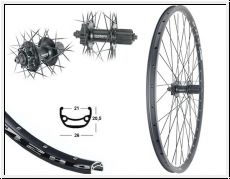 Brwinkels 28/29 H-Rad DH21 black Disk M525A 6-Loch SNSP 8-10-f. sz Niro Sp. sz