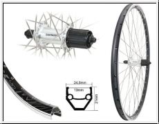 Brwinkels 28'' H-Rad DMC19 sz. 36L m.. TX500 silber 8-10f. SSP Niro Sp. silber