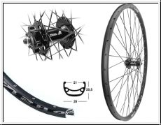 Brwinkels 28 VR DH21 black Disc m. 36L BDCP MT-601 6-Loch SSP sz Niro Sp. black