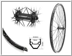 Brwinkels 28'' V-Rad DMC19 Black m.. Shi. VR-Nabe TX500 SNSP sz Niro Spei. sz