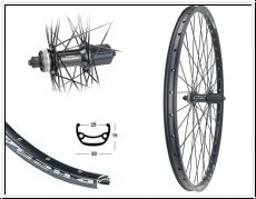 Brwinkels 28'' HR DH25 black Disk m. M6000 Cent. SNSP 8-10-f. sz Niro Sp. sz