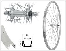 Aggro-X 26'' V-Rad Basic silber o.. 36L. Alu VR 'ECO' GW silber verz. Spei.