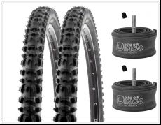 Kenda 2-er Set K-816 MTB Drahtreifen Schwarz 54-559 2x 26 BDCP AV Schluche