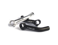 XLC Bar-Ends gebogen BE-01 silber matt