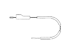 Sachs Universal-Nabenschaltzug mit Fixierhlse und Innen-6kt.Schlssel