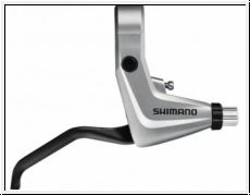 Shimano Bremshebel  BL-T 4000LS links, fr V-Brake, 2-Finger, silber