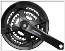 Shimano KRG TY-501 48/38/28 170 mm schwarz 4-kant 6/7/8-fach mit  KSS