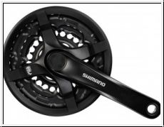 Shimano KRG TY 501 42/34/24 175 mm schwarz 4-kant 6/7/8-fach mit KSS