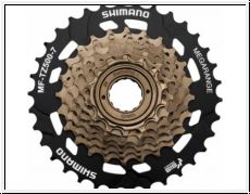 Shimano Schraubzahnkranz MF-TZ500 7-fach 14-16-18-20-22-24-28 Zhne