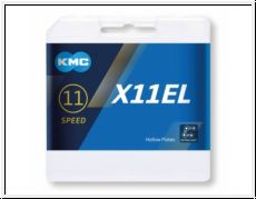 KMC Schaltungskette X11EL Ti-N Gold 1/2'' x 11/128''- 118 Glieder-5-65mm-11-