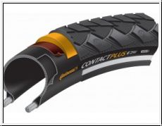 Conti Contact Plus Reflex Drahtreifen 27.5x1 1/2 42-584 schwarz Reflex