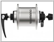 Shimano VR-Nabendynamo DHT4000 100mm- 36 Loch- mit SNSP- silber