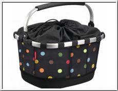 KLICKfix City-Tasche Carrybag GT dots- 42x33x28cm- fr Racktime 24ltr