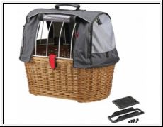 KLICKfix Hundeshopper Doggy Basket Plus braun-  45x52x36 cm- GTA