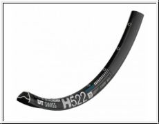 Felge DT Swiss H 522 Disc 29'' schwarz 28 Loch 622-25