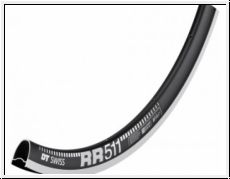 Felge DT Swiss RR 511 28'' schwarz 622-18 VL 6,5mm 20 Loch