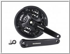 KRG Shimano MT101 44/32/22 Zhne 170mm FCMT101 schwarz- 4-Kant- mit KSS