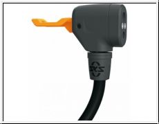 SKS Multivalve EASY Pumpenkopf schwarz/orange AV/DV/SV 11684