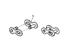 KMC-Missinglink 3/32 1 Stck fr Ketten 7,1mm CL-571R