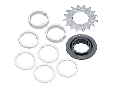 Single Speed Ritzel / Distanzring-Set 12 Zhne