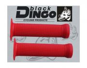 BDCP BMX / Singlespeed Griffe 130 mm lang rot per paar