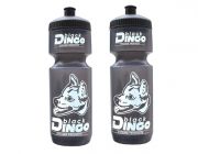 BDCP 2er Trinkflaschen Set Black Dingo 750 ml Rauch