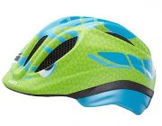 KED Kinder Fahrradhelm Meggy Modell 2017 Dino Lightblue Green Gr. XS 44-49 cm