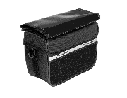 Lenkertasche Haberland Wasserabweisend schwarz 23x21x12 cm, 5 Liter