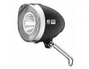 XLC Scheinwerfer LED Retro mit Reflektor 40Lux Schalter, Standlicht und Senso