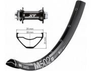 V-Rad 29'' Deore XT Steckachse 15mm 110mm DTSwiss M502 Disk Centerlock