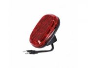 B&M LED-E-Bike-Rcklicht Secuzed E 6-12 V, Schutzblech/Strebe/Sattelsttze